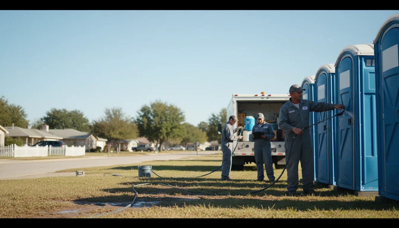 Long-Term Portable Toilet Rental in Telephone, TX near me